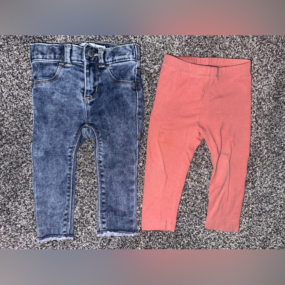 12-18 month jeans and leggings - Old Navy